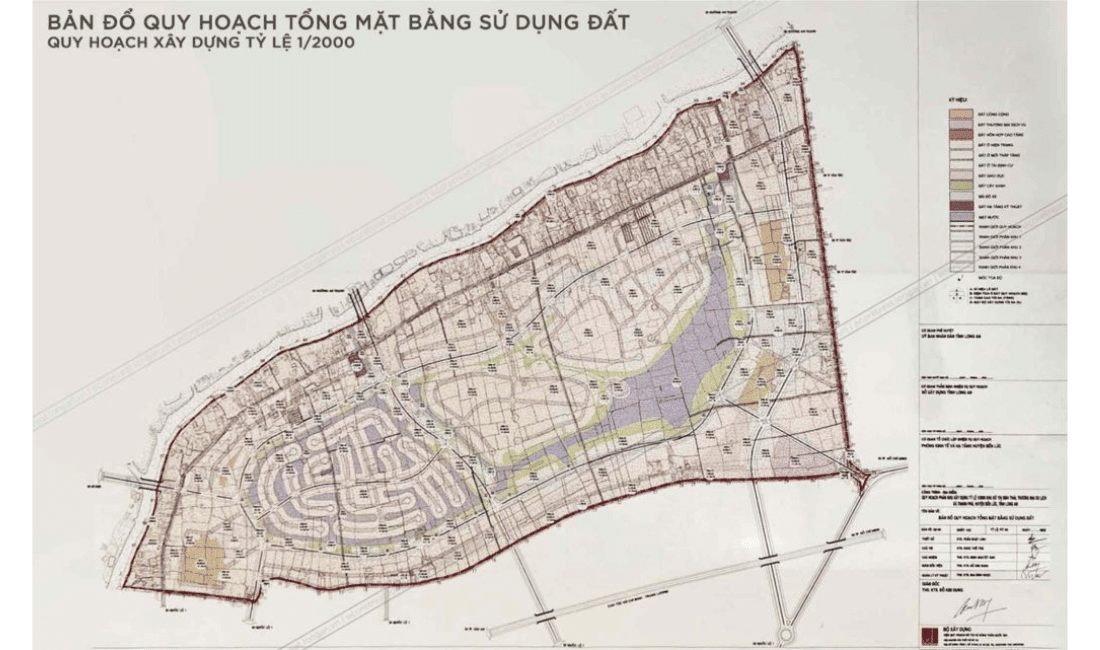 Cập nhật tiến độ Ecopark Long An mới nhất 8 Bản đồ quy hoạch dự án Ecopark Long An