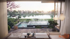 Vị trí Ecopark Long An (Eco Retreat) nằm ở đâu? 14 Bể bơi nước nóng tại dự án Ecopark Long An
