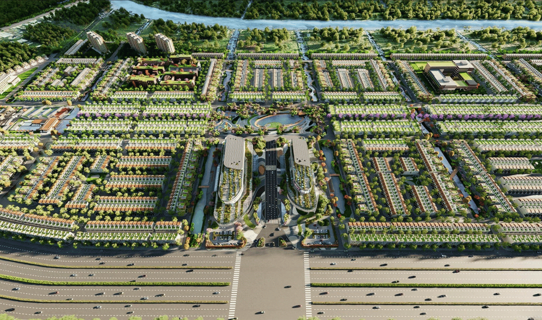 Dự án Ecopark Long An nằm gần các dự án nào? 10 Khu đô thị LA Home